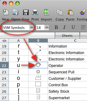 VSM Font Screenshot